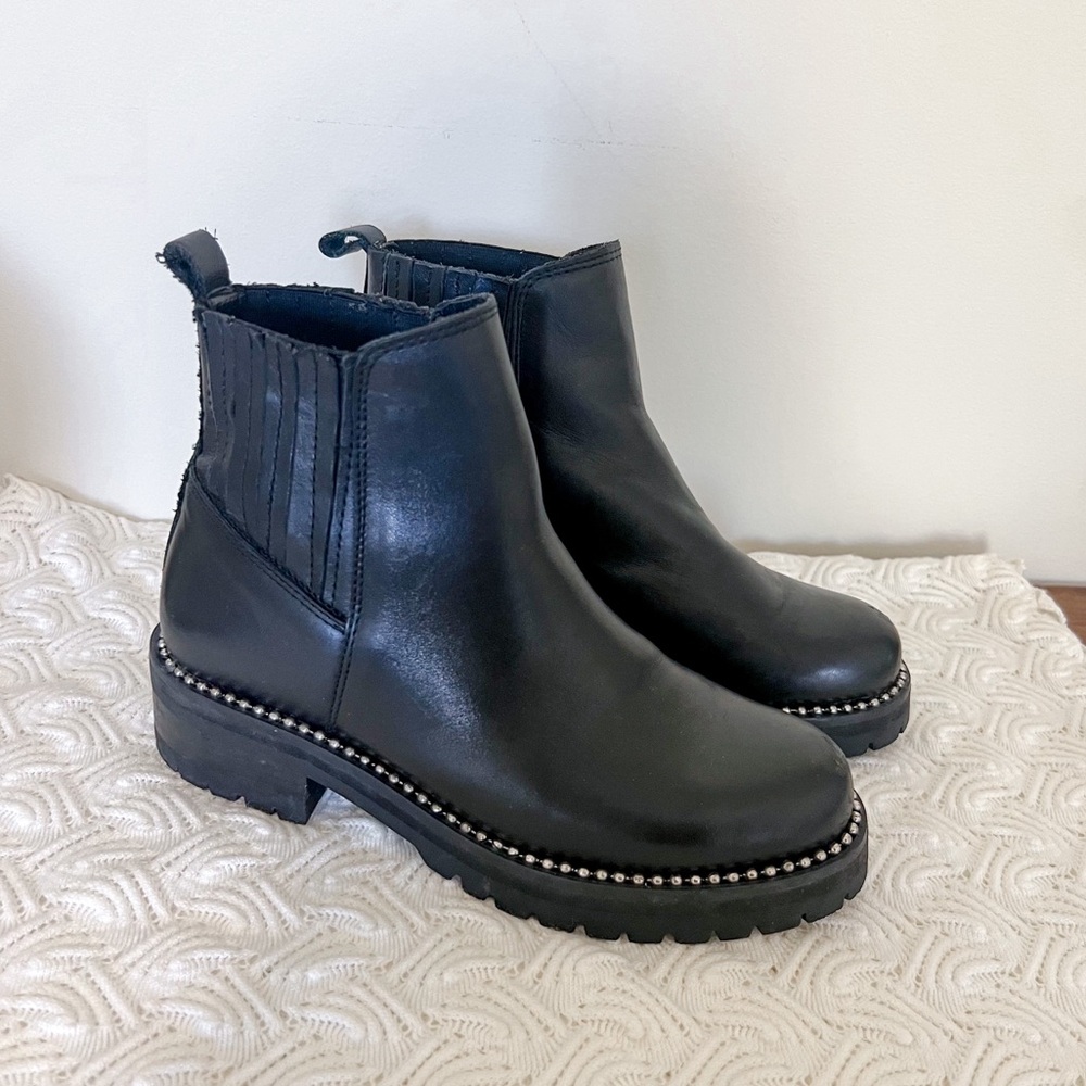 Steve Madden Gale Studded Lug Sole Boot